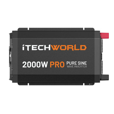iTechworld Expansion Canopy Dual Battery Kit 160Ah Lithium - Pure ine Wave Inverter Pro on a white background.