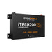 iTechworld Expansion Super Slimline 4WD Dual Battery Kit 200Ah Lithium - Super slim battery on a white background.