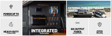 iTechworld Expansion Super Slimline 4WD Dual Battery Kit 200Ah Lithium - Premium control hub features.