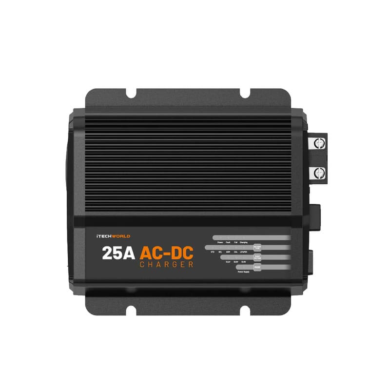 iTechworld Expansion Ute Dual Battery Kit 120Ah Lithium - Intelligent battery Charger.