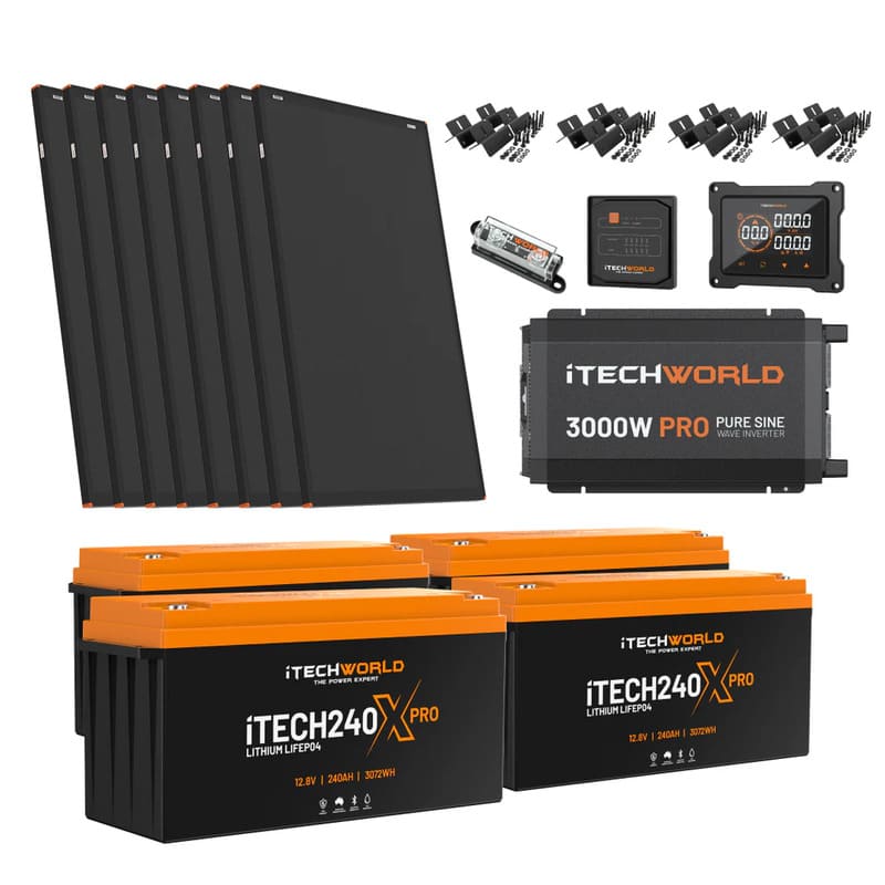 iTechworld Off Grid System 12.28kWh