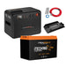 iTechworld Premium GoFurther Dual Battery System with iTECHDCDC40 Battery Charger and iTECH160X PRO Lithium Battery with Bluetooth - battery kit on a white background.