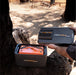 iTechworld Premium GoFurther Dual Battery System with iTECHDCDC40 Battery Charger and iTECH160X PRO Lithium Battery with Bluetooth - battery kit opened up.