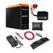 iTechworld Premium Slimline 4WD Dual Battery Kit 100Ah Lithium - Battery kit on a white background.