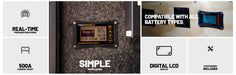 iTechworld Slimline 4WD Dual Battery Kit 100Ah Lithium - iTECHBM500 display features.