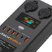 iTechworld Slimline 4WD Dual Battery Kit 100Ah Lithium - mini control box on a white background.