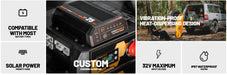 iTechworld Slimline 4WD Dual Battery Kit 100Ah Lithium - iTechDCDC25.