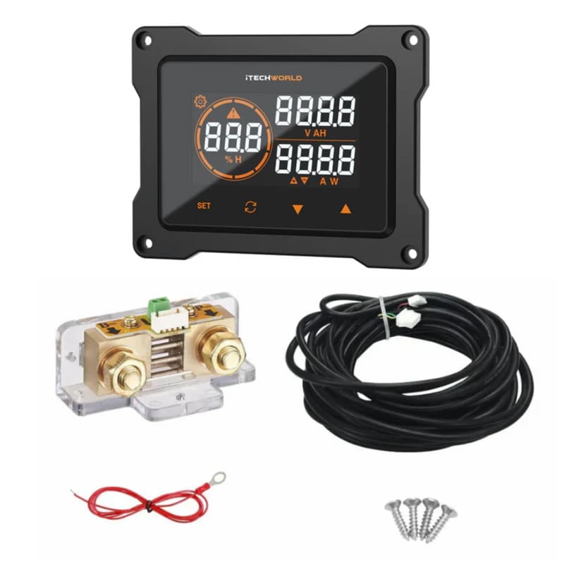 iTechworld Ultimate 4WD Kit with iTECH200SS -  battery monitor and shunt.