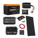 iTechworld Ultimate Canopy Dual Battery Kit 160Ah Lithium - battery kit on a white background.