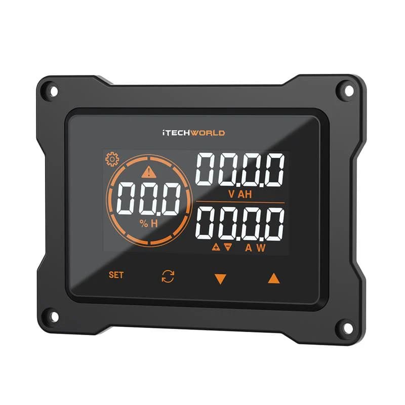 iTechworld Ultimate Canopy Dual Battery Kit 160Ah Lithium - battery monitor