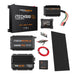 iTechworld Ultimate Super Slimline Canopy Dual Battery Kit 300Ah Lithium - complete battery kit on a white background.