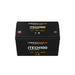 iTechworld iTECH100 Deep Cycle Lithium Battery LiFePO4 100Ah -frontal-Top view battery shown on a white background.