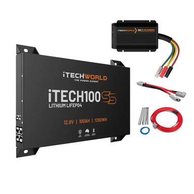 iTechworld iTECH100SS Behind the Seat Kit with Bluetooth - on a white background.