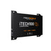 iTechworld iTECH100SS Super Slim Deep Cycle Lithium Battery with Bluetooth LiFePO4 100Ah - sideview of the battery placed on a white background.