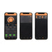 iTechworld iTECH120X PRO Deep Cycle Lithium Battery with Bluetooth LiFePO4 120Ah, smartphone app display.