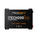 iTechworld iTECH200US Ultra Slim Deep Cycle Lithium Battery with Bluetooth LiFePO4 200Ah - frontal view of battery on a white background.